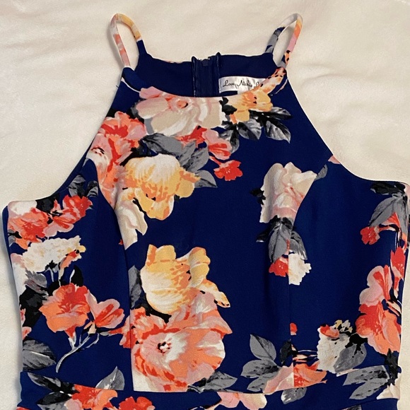 EUC Floral Skort Romper - Picture 4 of 5